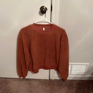 Fabletics sweatshirt (XXL, brown/rust)